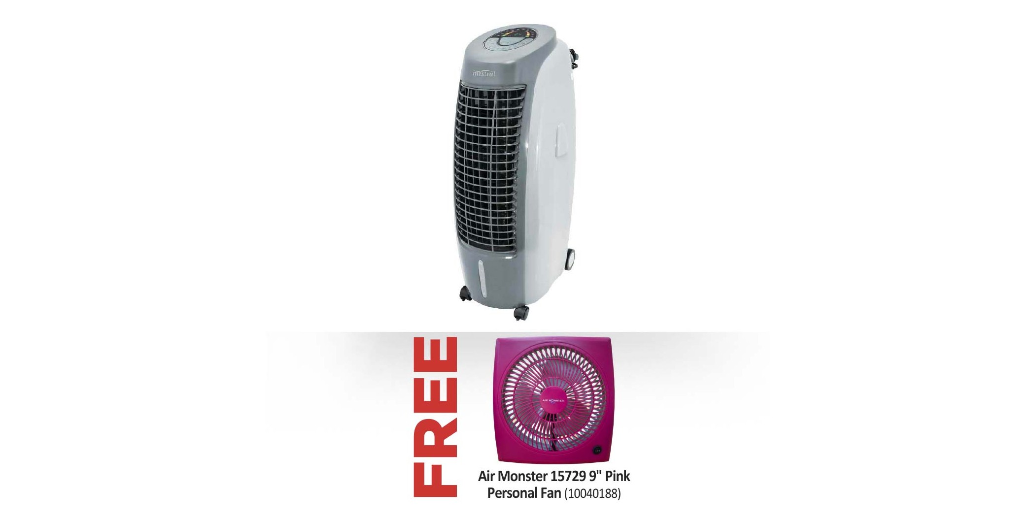 Mistral full function shop evaporative cooler
