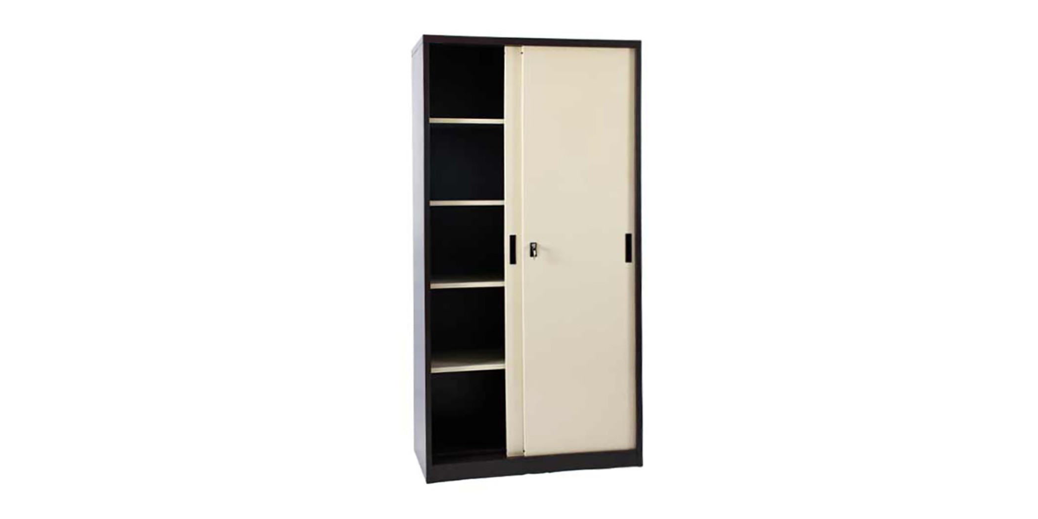 Storage Metal Cupboard COUFSSD4 Brown & Beige