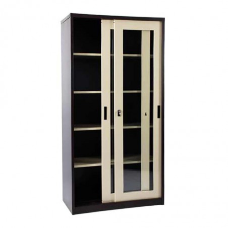 Storage Metal Cupboard COUFGSD4 Brown & Beige