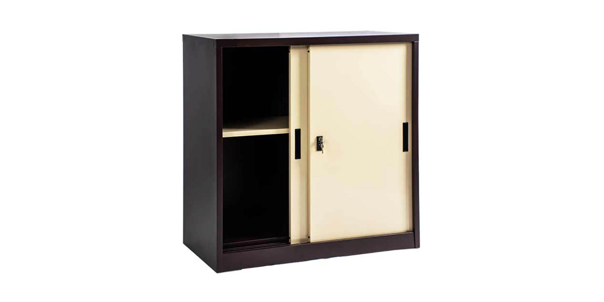 Cupboard Half Height COUHSSD1 Brown & Beige