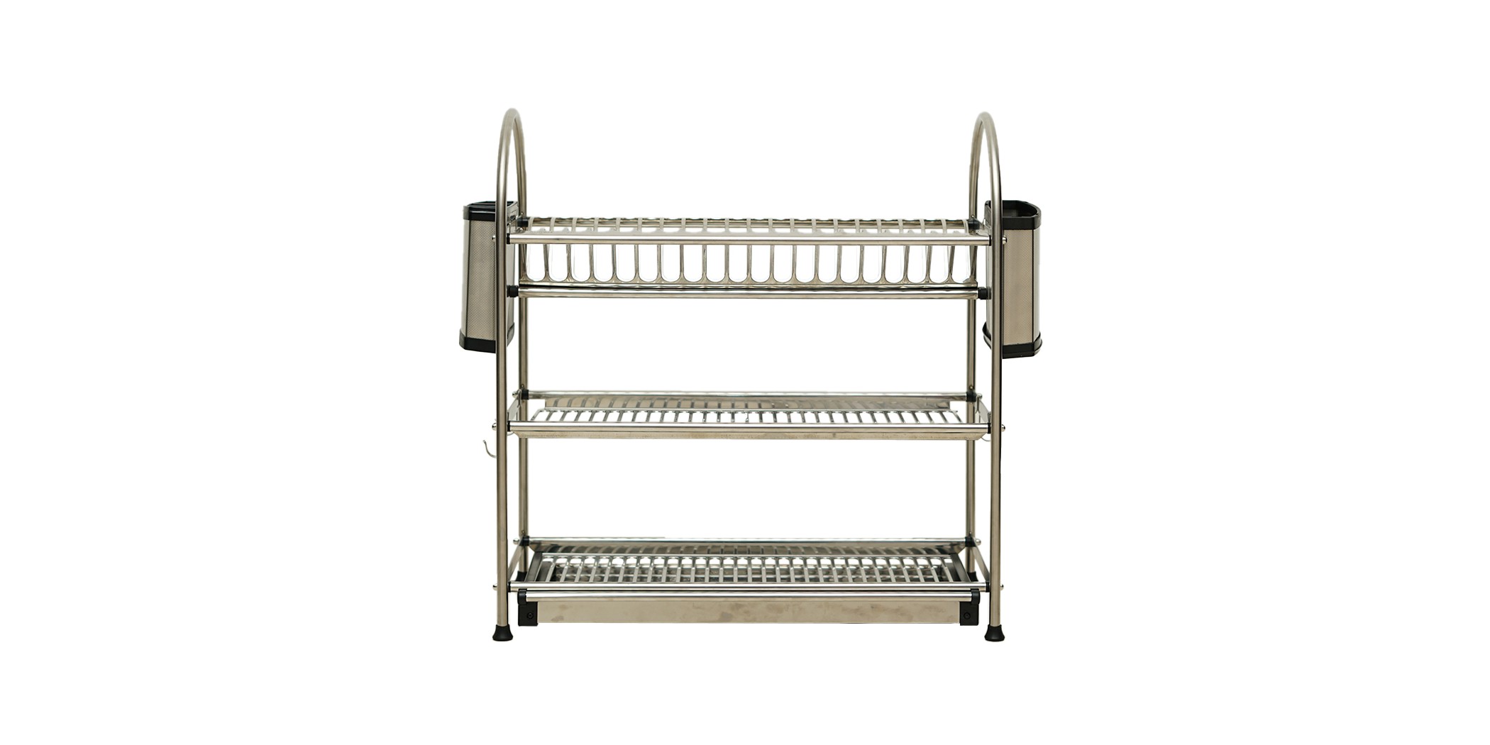 Concetto CDJ-55 3-Tiers S/Steel Dish Rack With 2 Side Holders