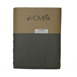 Fitted Sheet 160x190+20 cm Dark Gery