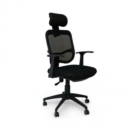 High Back Chair COUWA101 - Black
