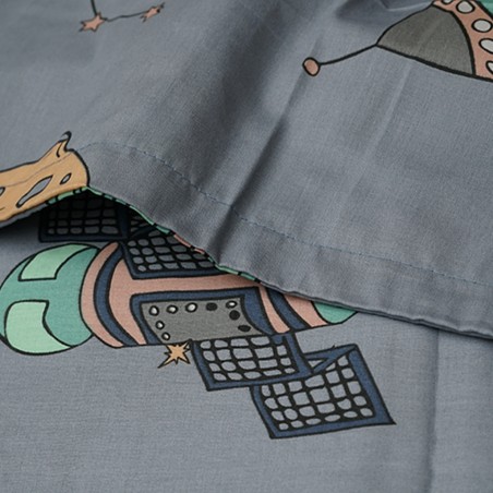 Pillows Cases (Pair) 50x80 cm 9353 Travel In Space