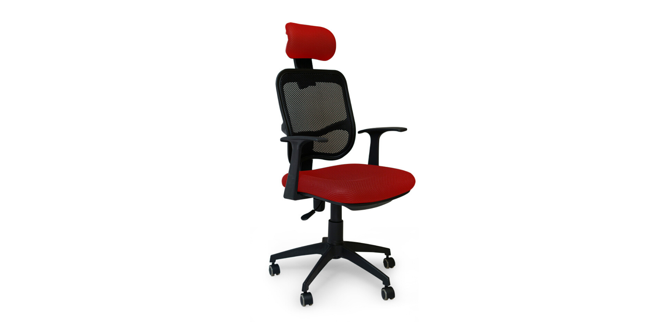 High Back Chair COUWA101 - Red & Black