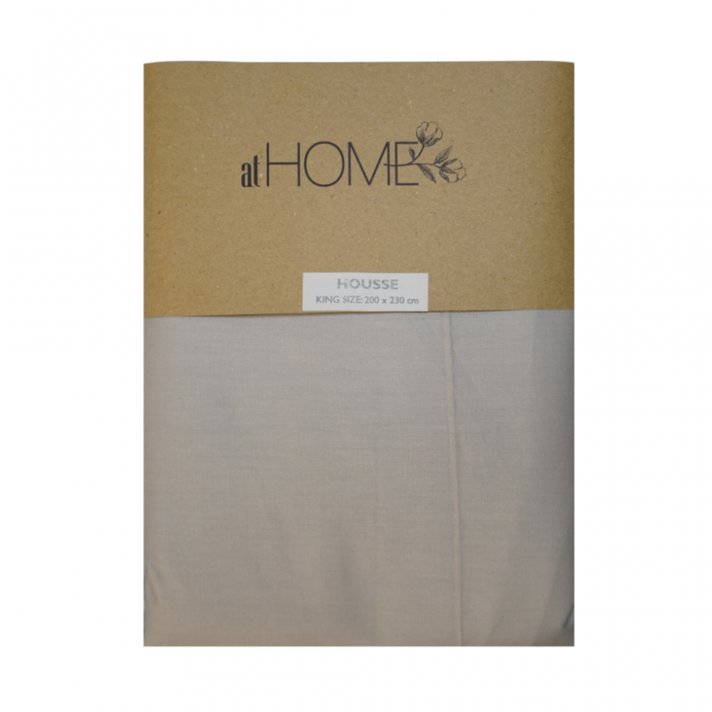 Fitted Sheet 160x190+20 cm Light Grey