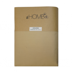 Fitted Sheet 200x200+20 cm Beige
