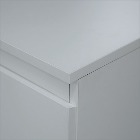 Image Mobile Cabinet White Color