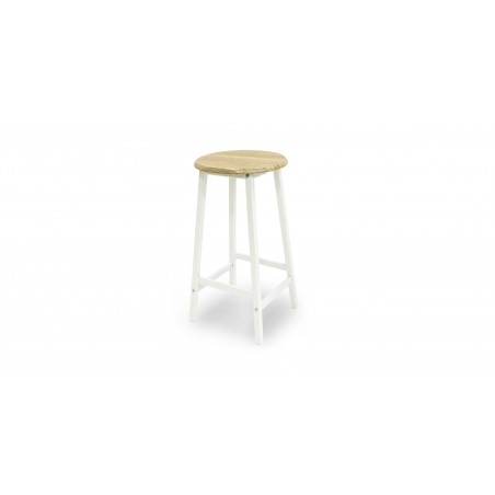 Terina Table and 2 Chairs PVC/Melamine White Color