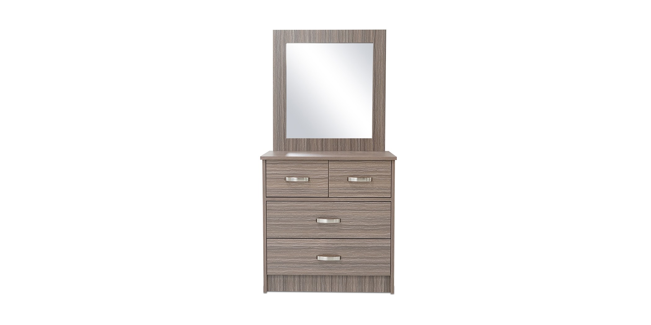 Swan Chest of Drawer+Mirror Zebra MDF