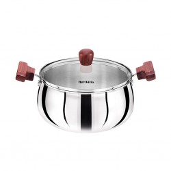 Hawkins SSH40G 4L Tri-Ply S/Steel CooknServe Handi With Glass Lid