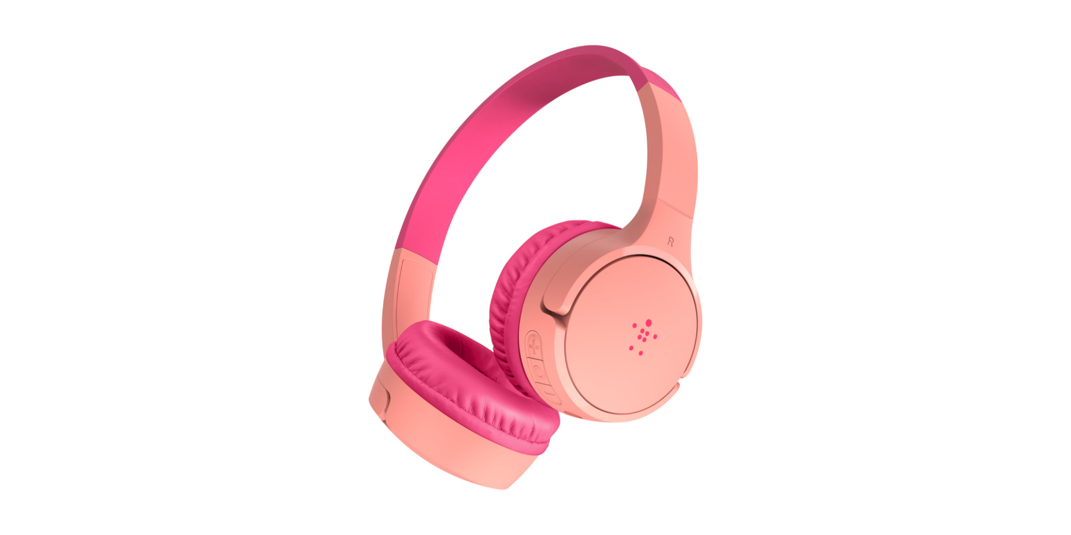 Belkin Mini Wireless On-Ear Headphones Pink