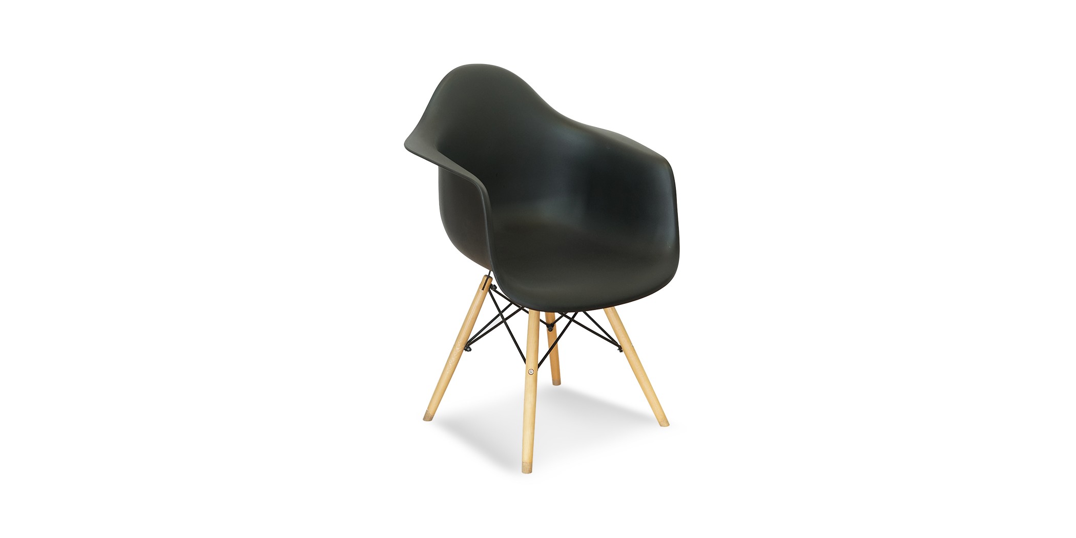 Stacking Chair COUXL815 Black Plastic