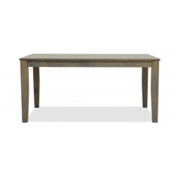 Silver Table and 6 Chairs Rubberwood