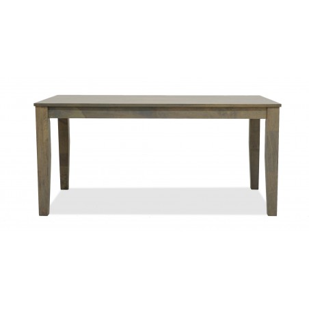 Silver Table and 6 Chairs Rubberwood