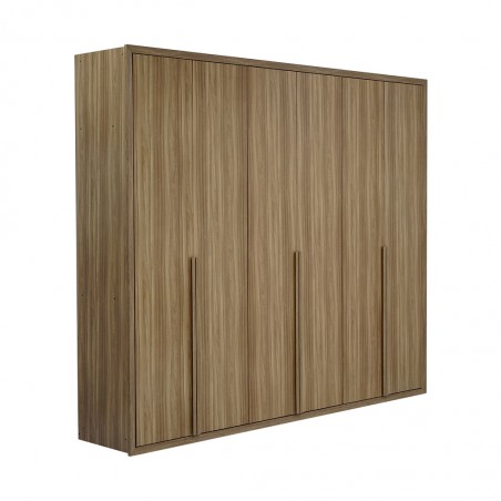 Florida Wardrobe 6 Doors Carvalho Naturale P.Board