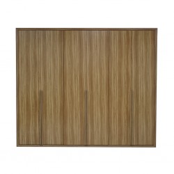 Florida Wardrobe 6 Doors Carvalho Naturale P.Board