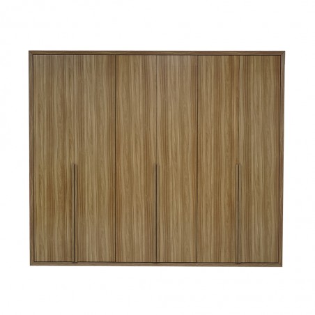 Florida Wardrobe 6 Doors Carvalho Naturale P.Board