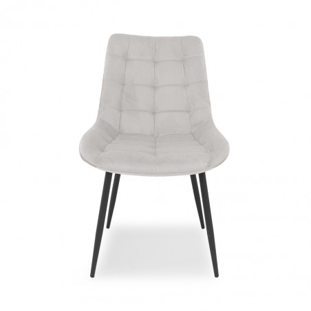 Delfina Dining Chair Grey Color