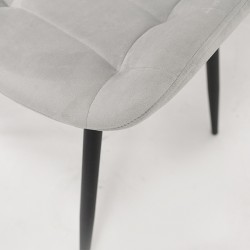 Delfina Dining Chair Grey Color