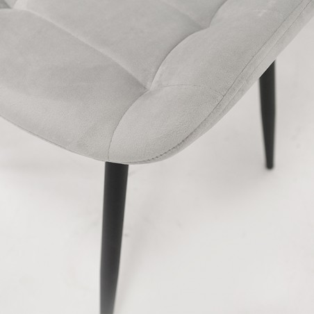 Delfina Dining Chair Grey Color