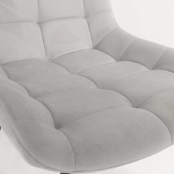 Delfina Dining Chair Grey Color