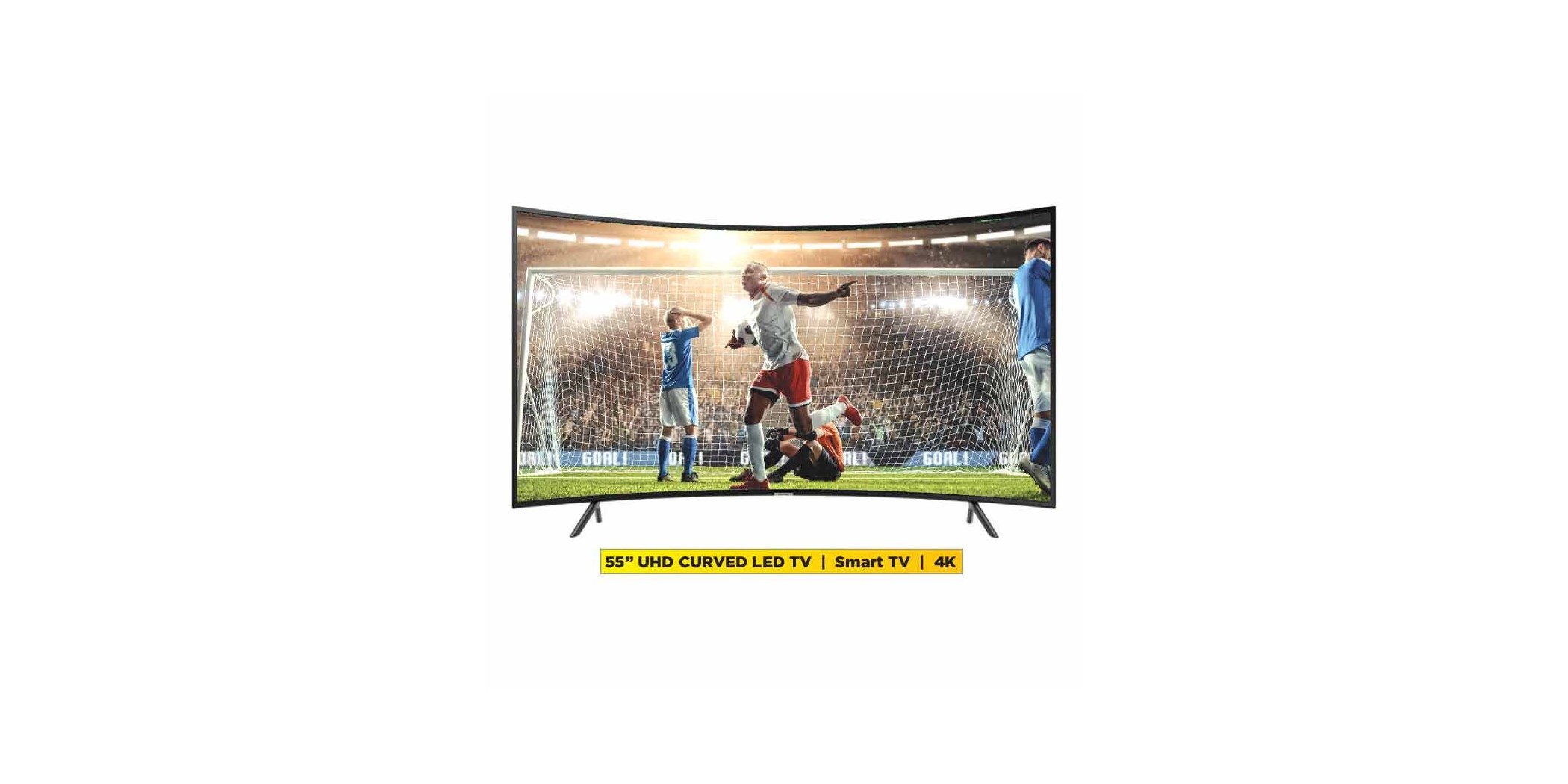 Samsung UA55RU7300KXKE 55" UHD 4K Curved Smart LED TV