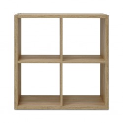 Max Shelving Unit 4 Tiers Sonoma Oak Color