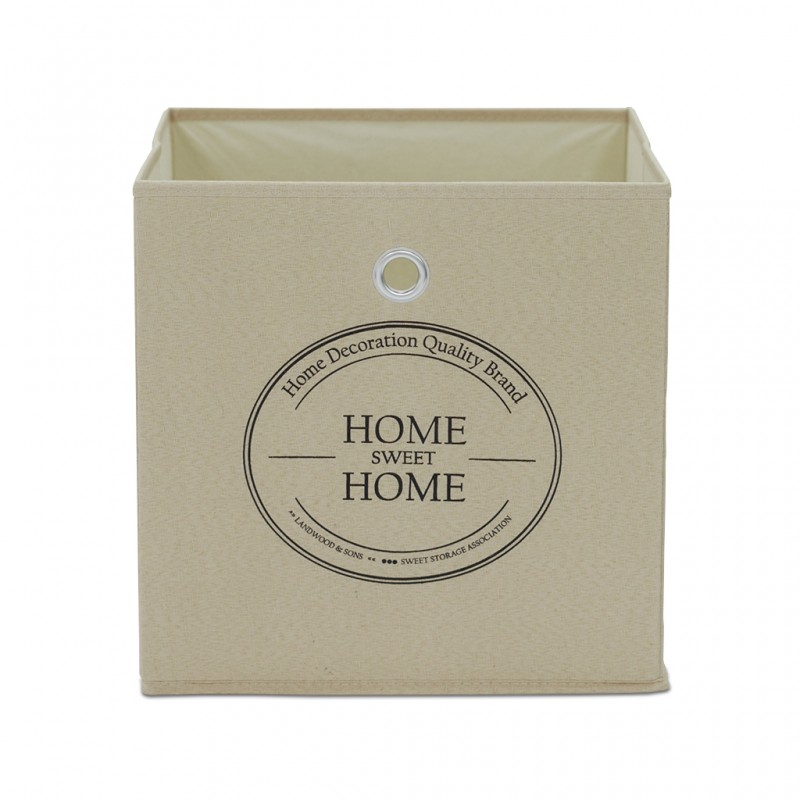 Novena Storage Box Beige Home Sweet Home 001948 Novena Storage Box Beige Home Sweet Home 001948