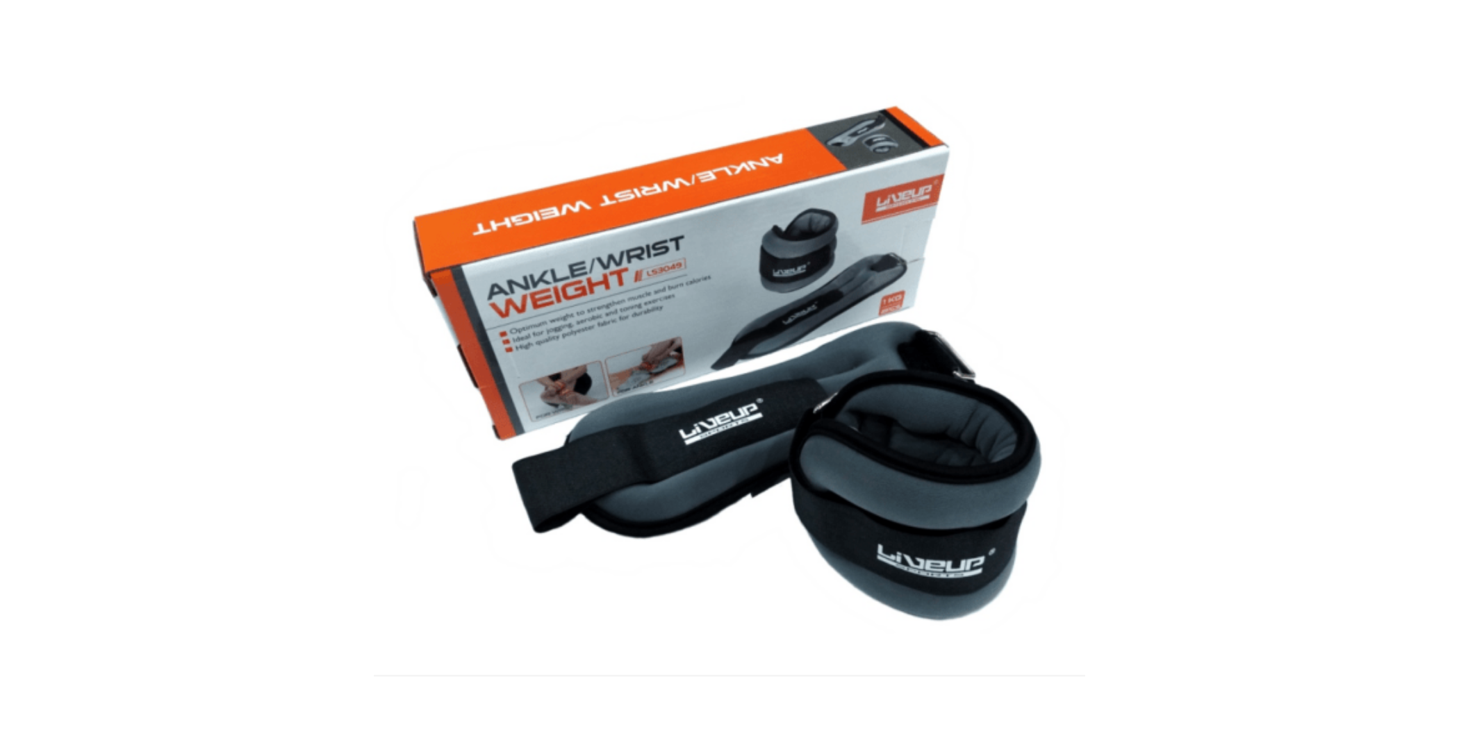 Liveup LS3049-1 1kg Pair ankle weights