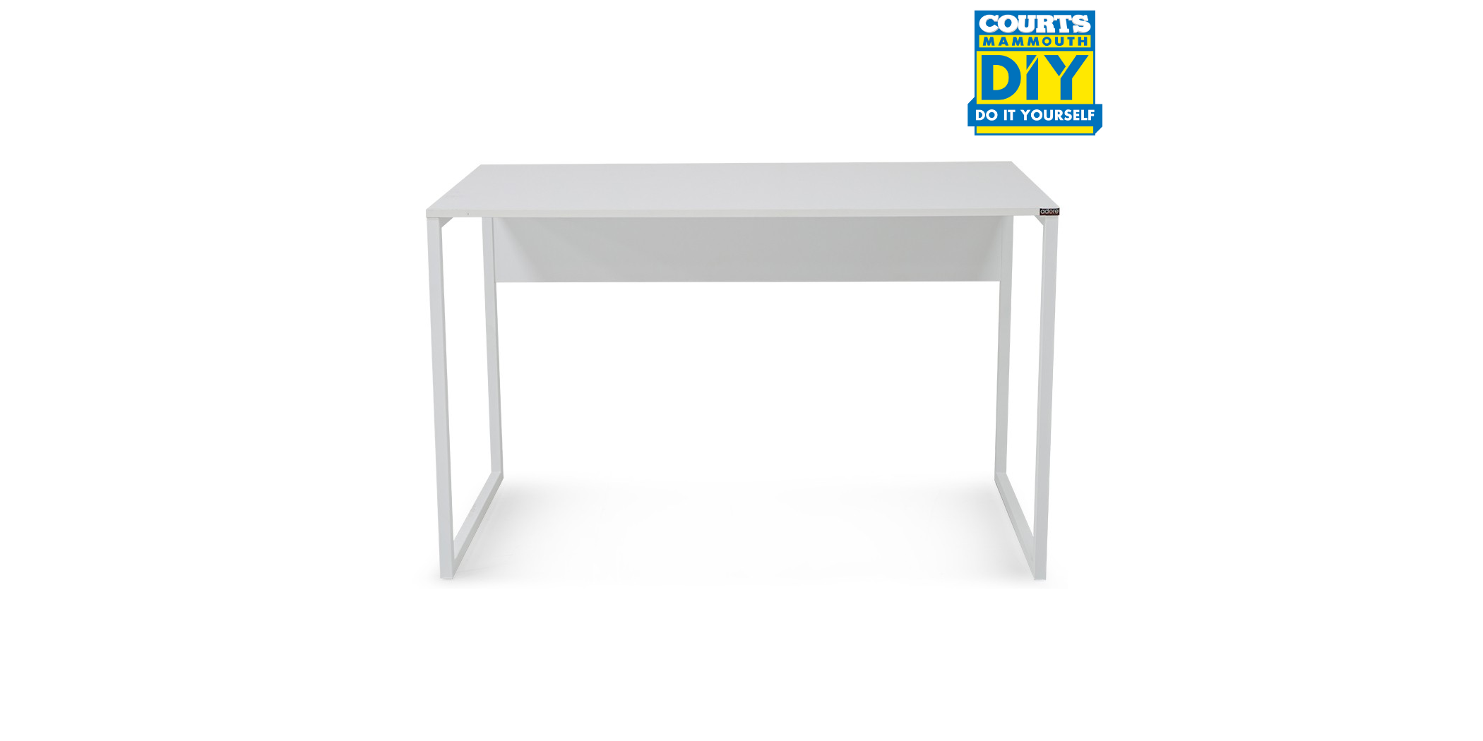 Connect Series Study Desk Diamond White Color