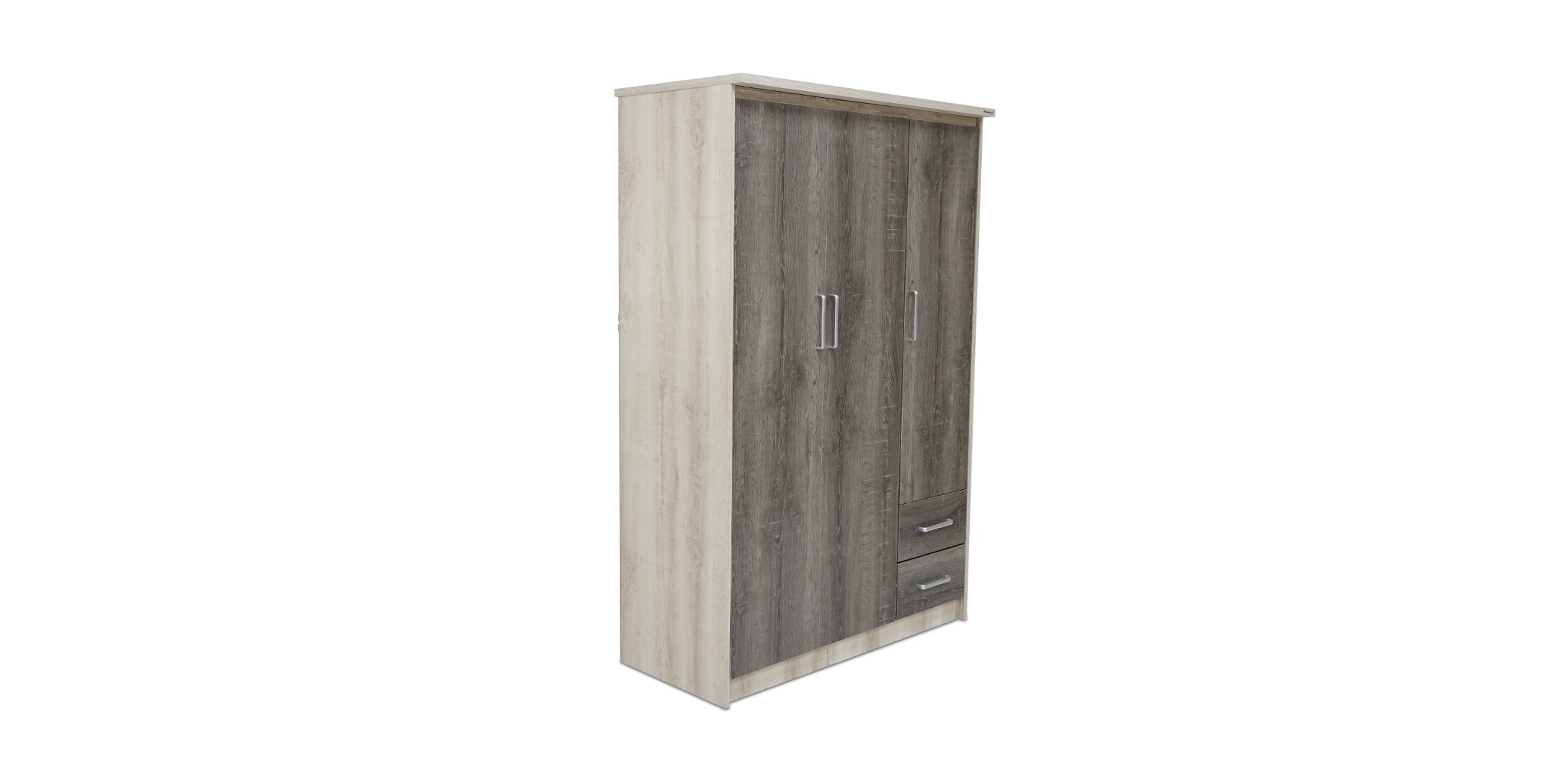 Danilo Wardrobe 3 Doors Castillo Oak PB
