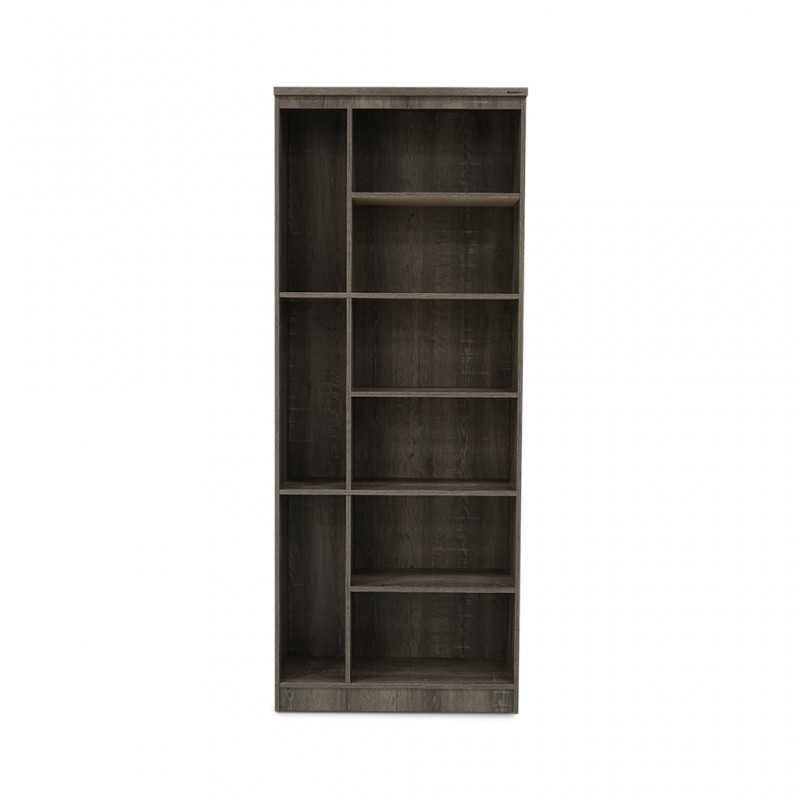 Lily Bookshelf 9 Tiers Oak 80 cm