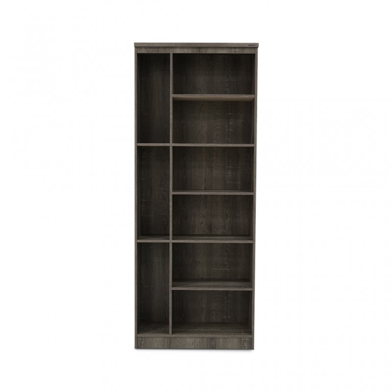 Lily Bookshelf 9 Tiers Oak 80 cm Lily Bookshelf 9 Tiers Oak 80 cm
