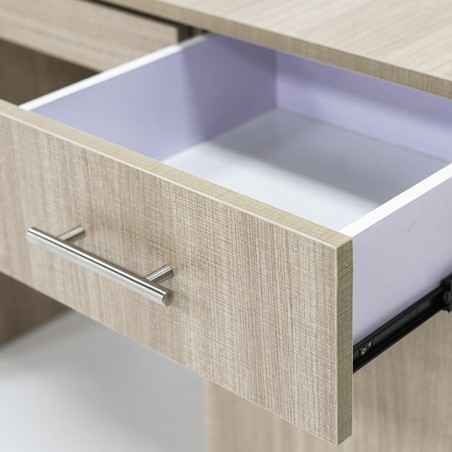 Danica Office Desk MDF Melamine Linen