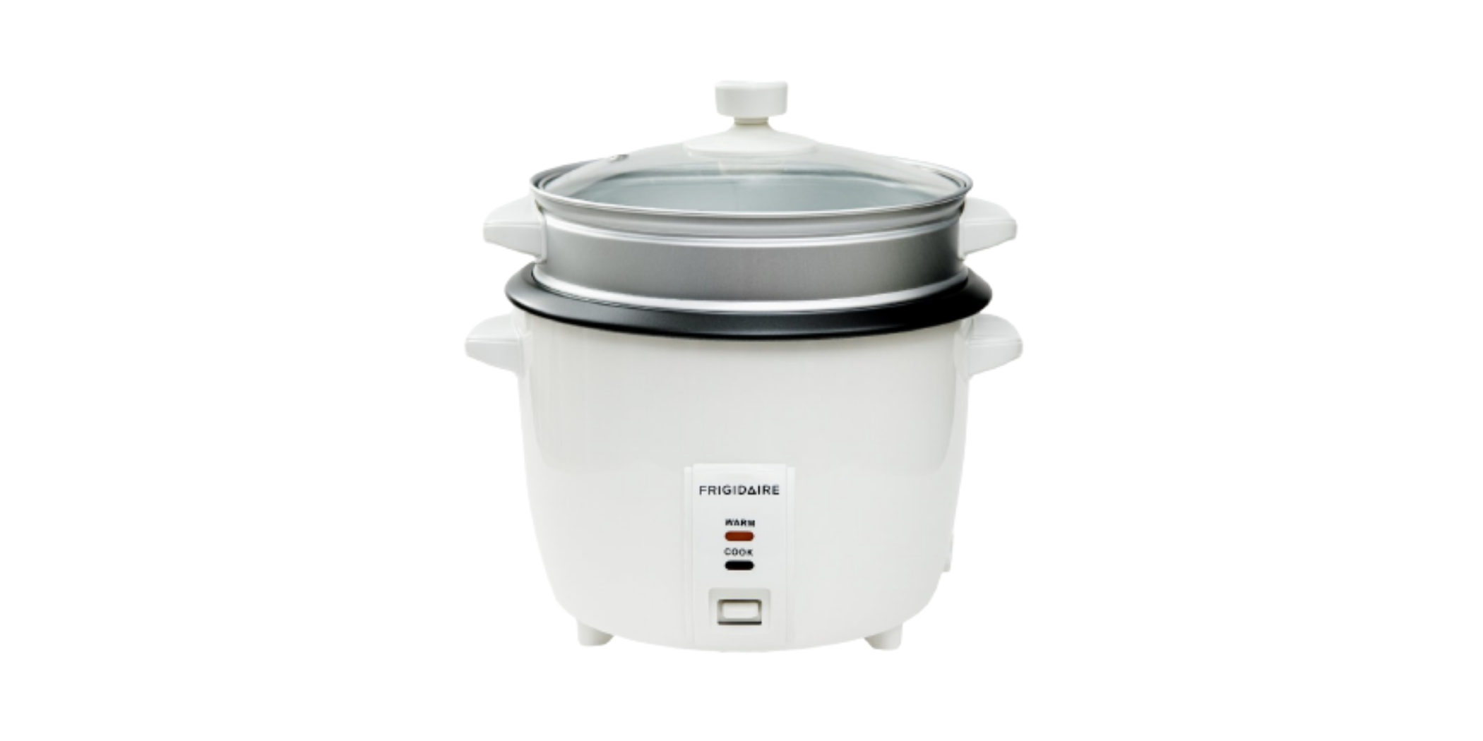 Frigidaire FD8028S 2.8L WH Rice Cooker + Steamer