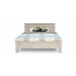 Athenas Bedroom Set 180x200 cm White Wash Maple