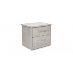 Athenas Bedroom Set 180x200 cm White Wash Maple