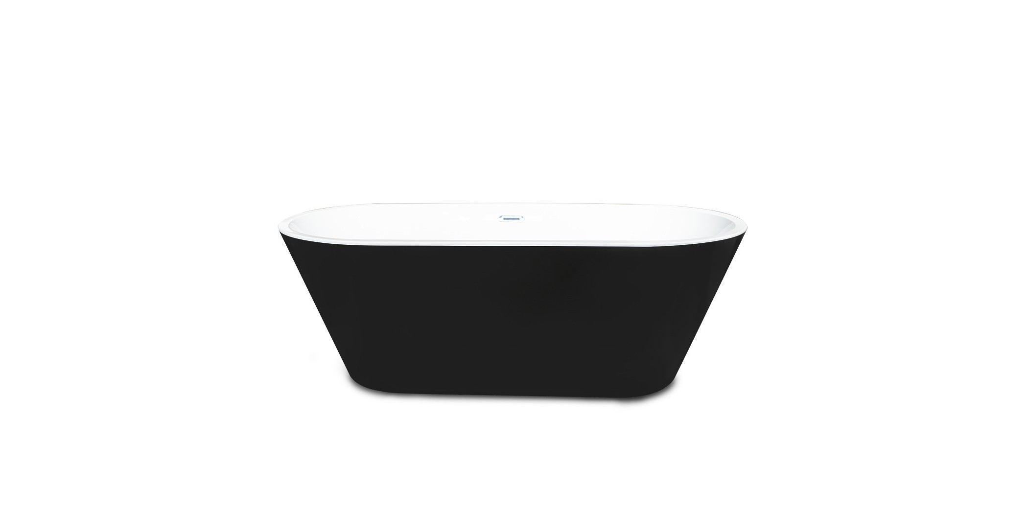 Bath Tub Black 1680x800x580