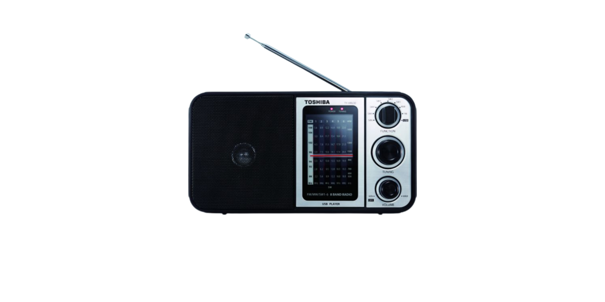 Toshiba TY-HRU30 AM/FM/SW Multi Band Home Radio