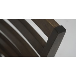 New Ocean Table & 6 chairs Black Cherry Rubberwood
