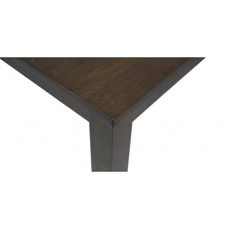 New Ocean Table & 6 chairs Black Cherry Rubberwood