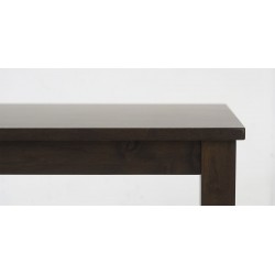 New Ocean Table & 6 chairs Black Cherry Rubberwood