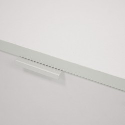 Menorca Coffee Table with 2 Tiers White Color