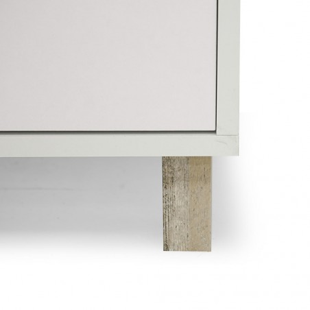 Menorca Coffee Table with 2 Tiers White Color