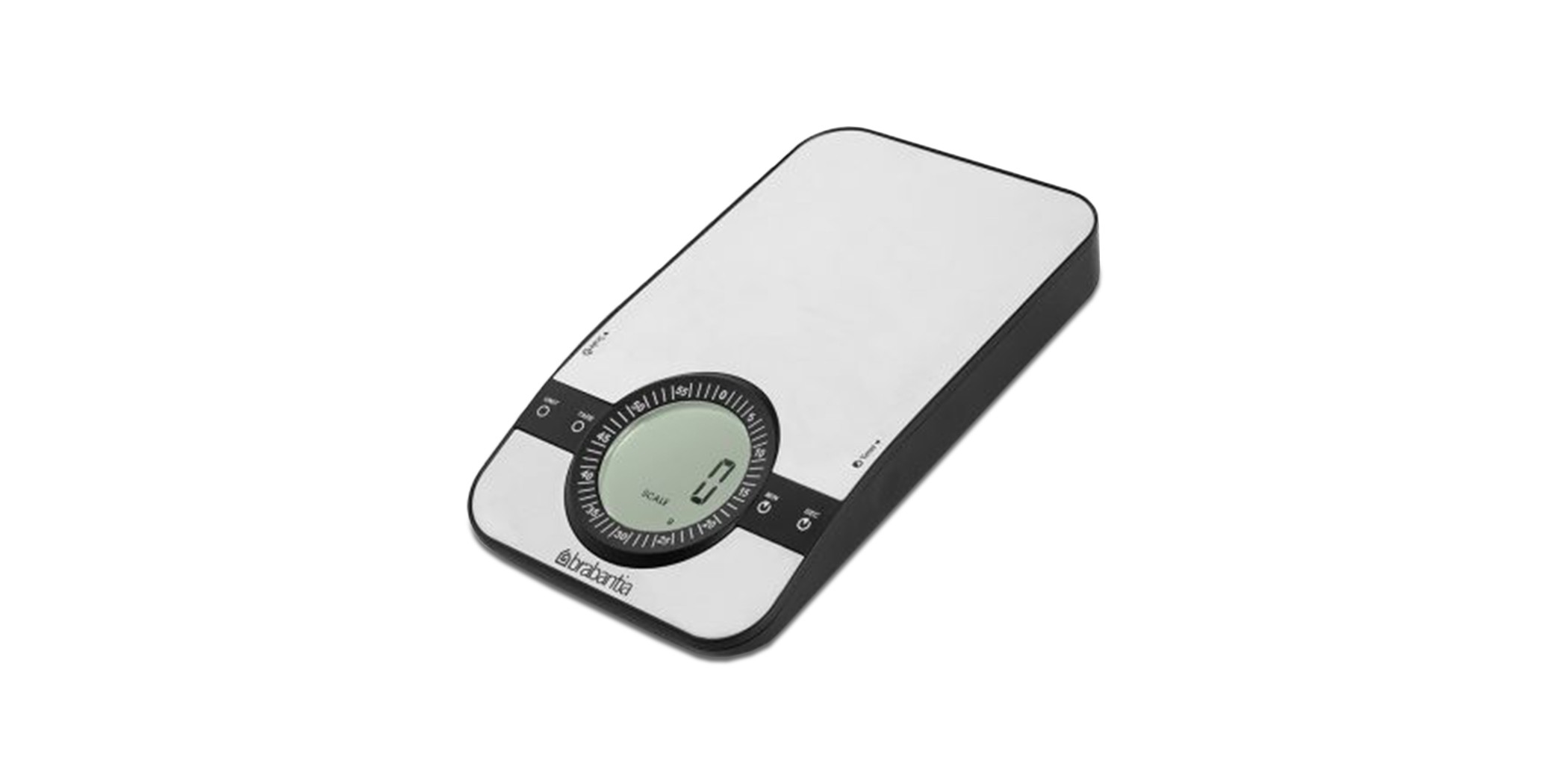 Brabantia 480607 Rectangular Matt Steel Digital Kitchen Scale 5YW "O"