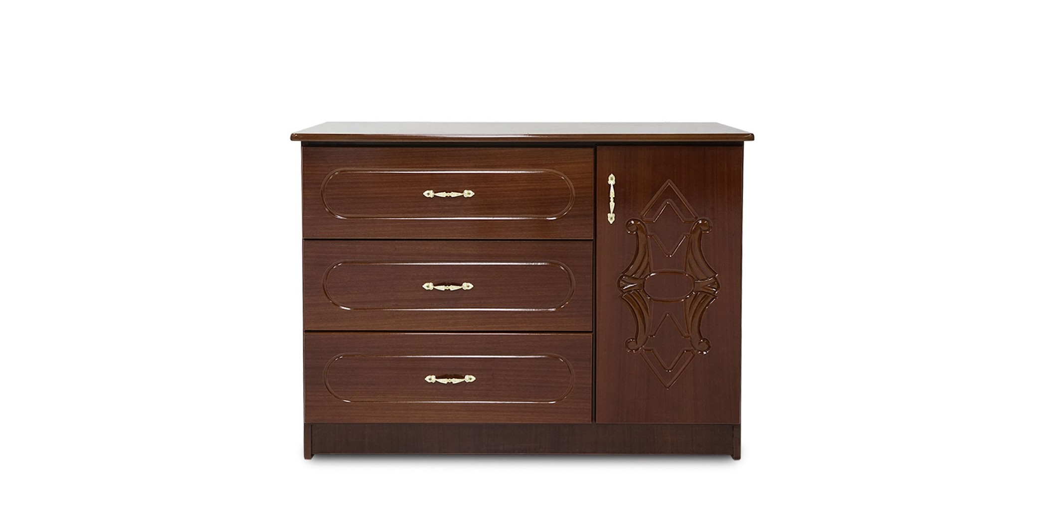 Henderson Chest of Drawers Veneer Sapele