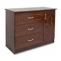 Henderson Chest of Drawers Veneer Sapele