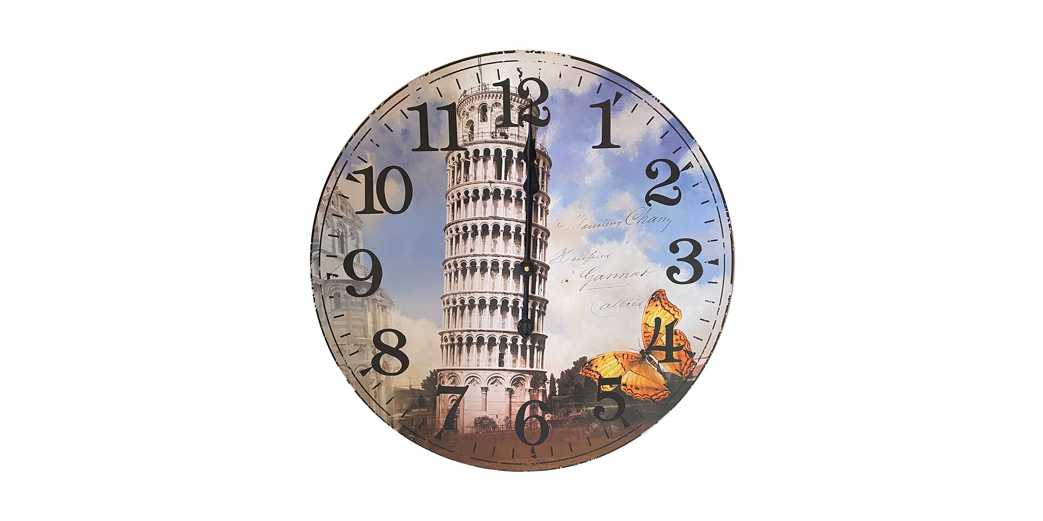 Formosa Wall Clock Wooden 60 cm