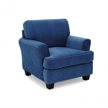 Alps Accent Chair Oakley Ink Col Fabric